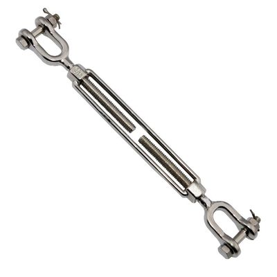 Aço inoxidável 304/316 Jaw Jaw Turnbuckles US Tipo para sistema de medição métrico