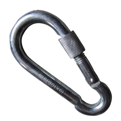 Cinturão de saco de zinco gancho de metal giratório com parafuso tamanho personalizado de aço inoxidável