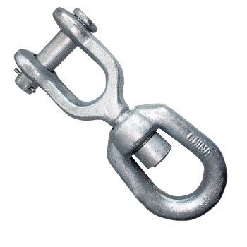 Cabeça de olho de torneira de aço carbono Rigging Hardware Chain Swivels G-403