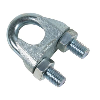 Clipes de cordas de arames maleáveis revestidos de zinco DIN 741 para hardware de aço inoxidável