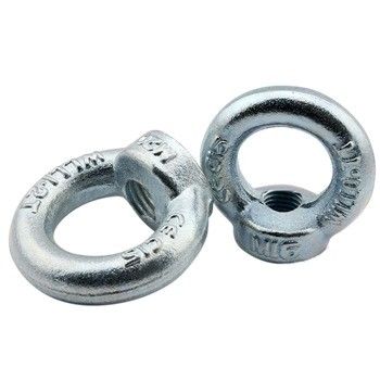 100% de inspecção antes do envio OEM forjado galvanizado aço de elevação de nozes de olho