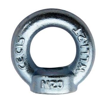 100% de inspecção antes do envio OEM forjado galvanizado aço de elevação de nozes de olho
