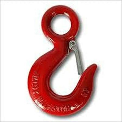 U.S. Tipo 320a Lifting Eye Hoist Hook Com Segurança Lock Hook Plain Finish