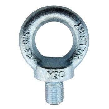 304 aço inoxidável Full Thread Ring Lifting Eye Bolt DIN 580 para elevação de hardware