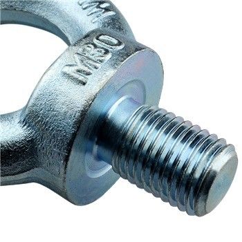 304 aço inoxidável Full Thread Ring Lifting Eye Bolt DIN 580 para elevação de hardware
