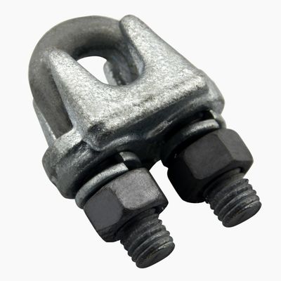 Hot DIP galvanizado Guy Clips Clip corda de arame U para conector para hardware linha de pólo