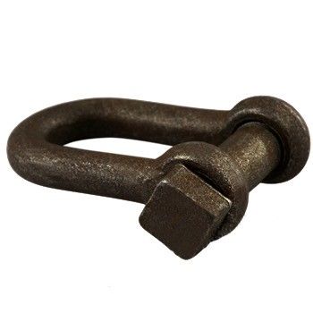 Cadeias de arrasto de pinos galvanizadas, de arco-íris forjado, de cabeça quadrada, de cabeça quadrada