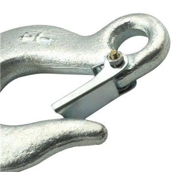 J Eye Grab Bend Slip Hook Eye Turnbuckle com tranca para escalada ao ar livre