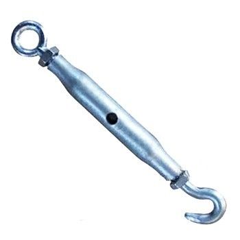 Tipo US Drop Forjado Galvanizado Tornebuckle aço inoxidável Gancho Olho Tornebuckle